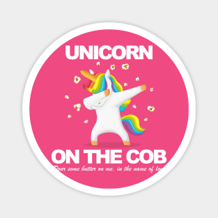 Unicorn on the Cob Magnet